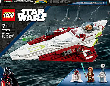 Lego Star Wars Obiwan Kenobis Jedistjernejager Byggesæt 75333