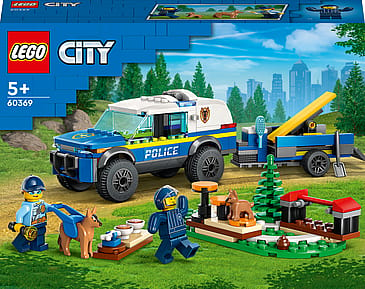 Lego City Mobil Politihundetræning Byggelegetøj 60369