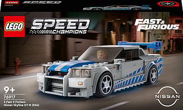 Lego Speed Champions 2 Fast 2 Furious Nissan Skyline Gtr R34 76917