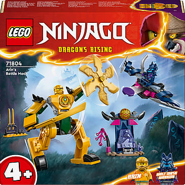 Lego Ninjago Arins Kamprobot Sæt Med Ninjalegetøj 71804