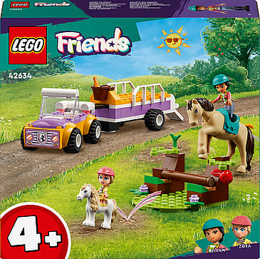 Lego Friends Heste og Ponytrailer Legetøj 42634