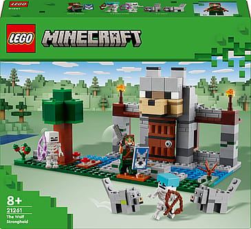 Lego Minecraft Ulvehøjborgen Legesæt Med Fæstning 21261