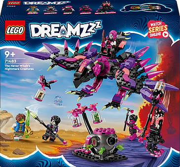 Lego Dreamzzz Aldrigheksens Mareridtsvæsner 71483