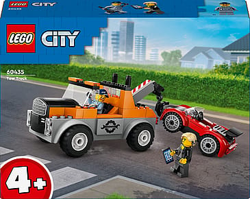 Lego City Kranvogn og Sportsvognsreparation Legesæt 60435