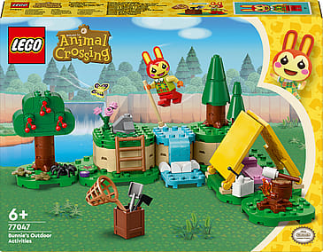 Lego Animal Crossing Bunnie laver Udendørs Aktiviteter 77047