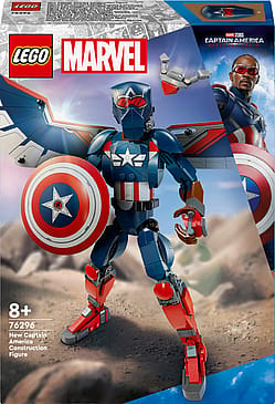 Lego Marvel byg selvfigur af Den Nye Captain America 76296