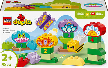 Lego Duplo By Kreativ Have og Blomster Farvesorterings og Stablelegetøj 10444