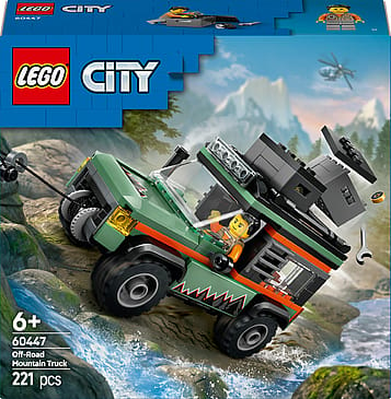 Lego City Firhjulstrukket Bjerg Offroader 60447