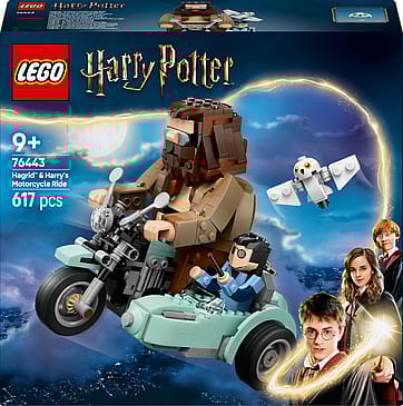 Lego Hagrid™ og Harrys motorcykeltur Magisk legetøj 76443