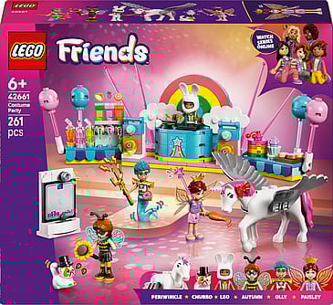 Lego Friends Udklædningsfest med enhjørning og fe Byggesæt til rolleleg 42661