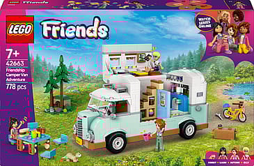 Lego Friends Venskabs-autocamper på eventyr Byggesæt til rolleleg 42663