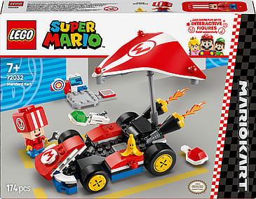 Lego Super Mario Mario Kart Standard Kart 72032