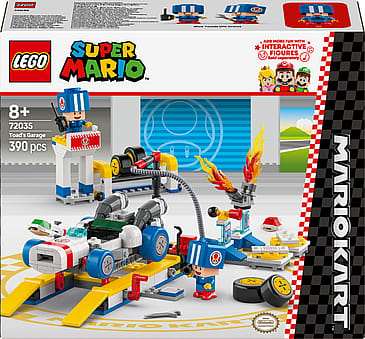 Lego Super Mario Mario Kart Toads Garage 72035