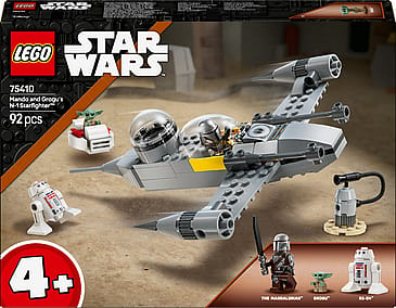 Lego Star Wars Mando og Grogus N 1 Stjernejager 75410