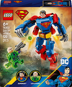 Lego DC Superman Mech mod Lex Luthor 76302