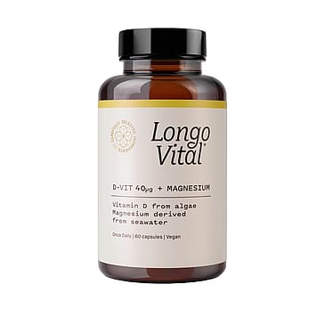 Longo Vital D-Vitamin 40µg + Magnesium 60 stk