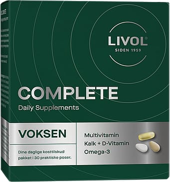 Livol Complete Voksen 30 Poser