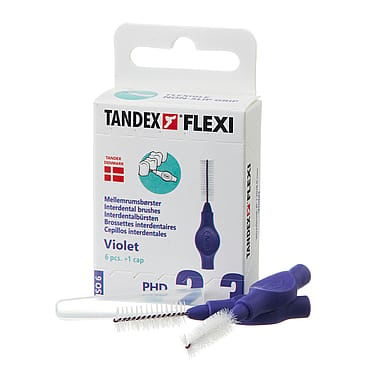 Tandex Flexi Mellemrumsbørste PHD 2.3/ISO 6 6 stk. Violet