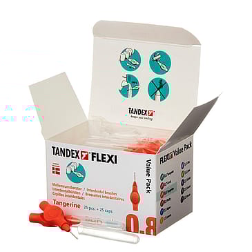 Tandex FLEXI Mellemrumsbørste Tangerine