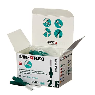Tandex FLEXI Mellemrumsbørste Forest