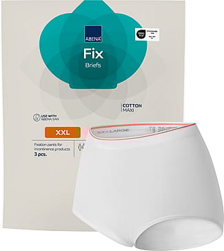 Abena Fikseringstrusse Hvid U/Ben 1 stk. XXL