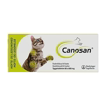 Canosan Tyggetabletter Kat 600 mg 60 stk