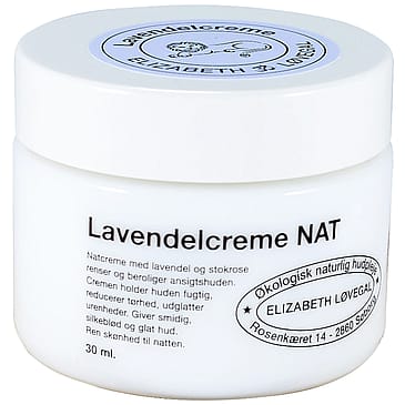 Elizabeth Løvegal Lavendelcreme Nat 30 ml