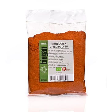 Biogan Chili pulver Ø 100 g