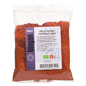 Biogan Paprika sød Ø 100 g