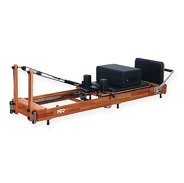 Nordic Reformer Pilates Reformer Foldbar Mørk Egetræ