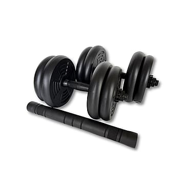 ASG Vægtsæt 15 kg. Sort/Sort