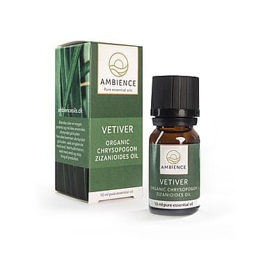 Ambience Vetiver Olie Økologisk 10 ml