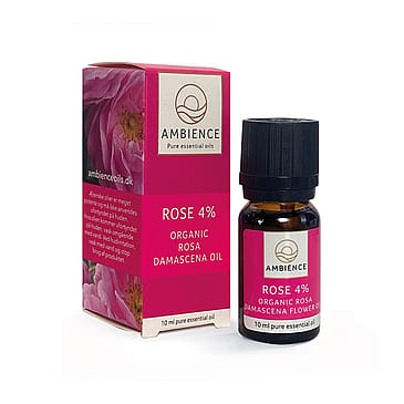 Ambience Rose Olie 4% Økologisk 10 ml