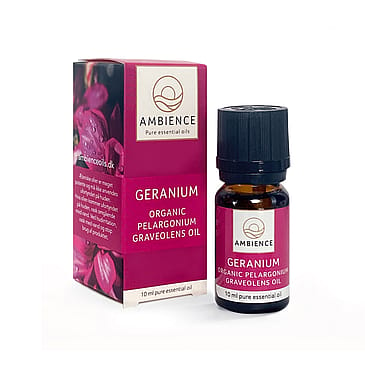 Ambience Geranium Olie Økologisk 10 ml