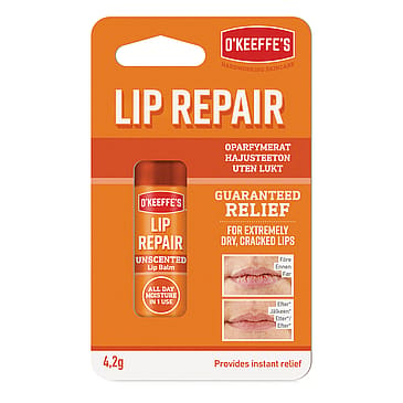 O'Keeffe's Lip Repair Stick uparfumeret 4,2 g