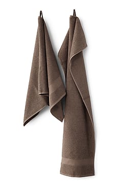 Compliments Slow Towel 2-pak Brown 50x100 cm