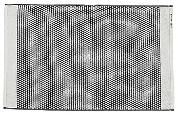 Mette Ditmer Bademåtte Sort/Off-White 50 x 80 cm