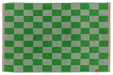 Mette Ditmer Retro Bath Mat Green 50 x 80