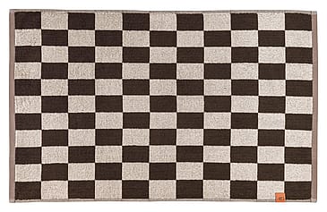 Mette Ditmer Retro Bath Mat Chocolate 50 x 80