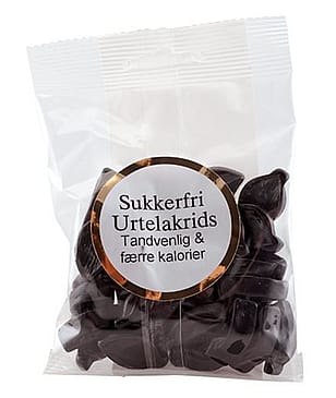 Kingfisher Urtelakrids sukkerfri 80 g