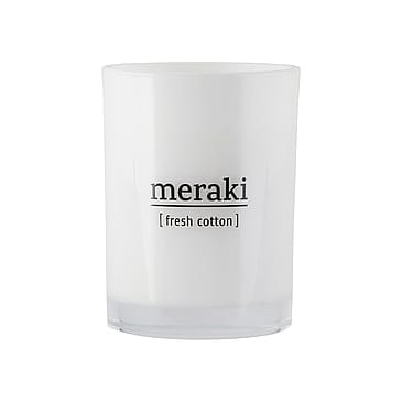 Meraki Duftlys Fresh Cotton 8 x 10,5 cm