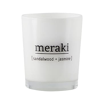 Meraki Duftlys Sandalwood & Jasmine 5,5 x 6,7 cm