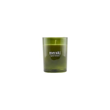 Meraki Duftlys Green Herbal 8 x 10,5 cm