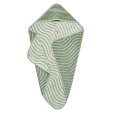 Leander Hoodie Woodland Økologisk Bomuld Sage Green