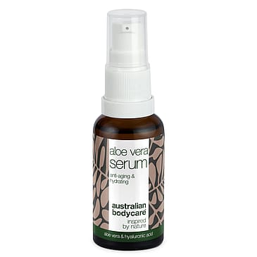 Australian Bodycare Aloe Vera Serum – Hydrating & Anti-Aging Serum With Aloe Vera, Hyaluronic Acid, Vitamin C,E & F 30 ml