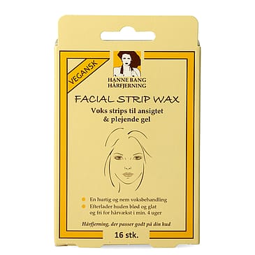 Hanne Bang Facial Strip Wax 16 stk