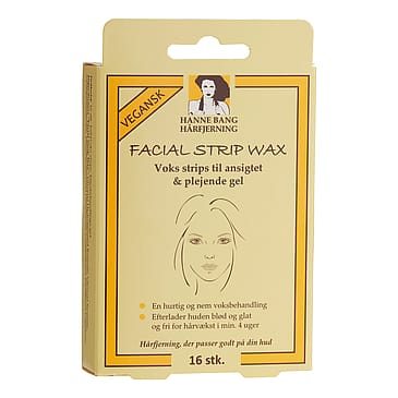 Hanne Bang Facial Strip Wax 16 stk