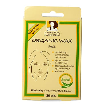 Hanne Bang Organic Wax Face 20 stk