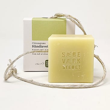 SÆBEVÆRKSTEDET Badesæbe på Snor Citrongræs