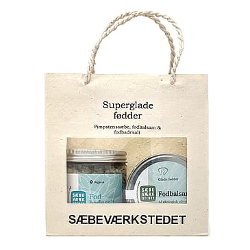 SÆBEVÆRKSTEDET Superglade Fødder Gavepose